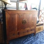 japanese wood chest